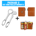 2 Pieces Stainless Steel Shopping Trolley Token Keyrings