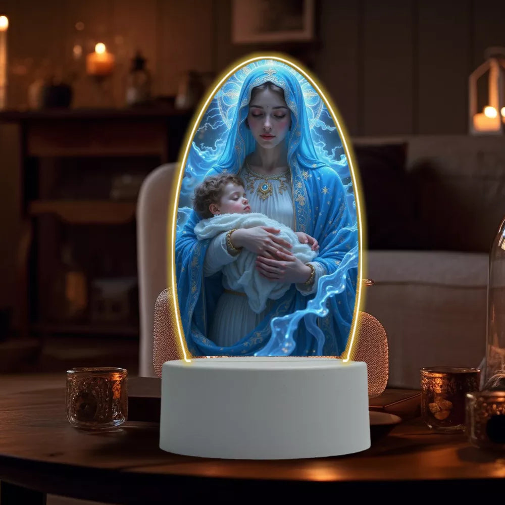 📢📢Jesus 3D Night Lamp & Religious Gifts