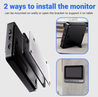 🔥Wireless Video doorbell with Monitor & Camera