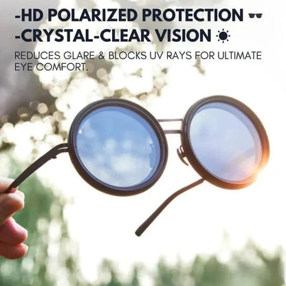 🔥Adjustable Tint Polarized Round Sunglasses