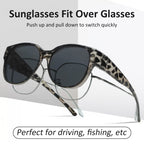 👓UV400 Protection Fit Over Glasses Sunglasses