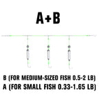 🔥3 Hooks Anti Drift Bottom Fishing Rig