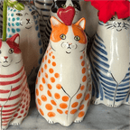 Polka Dot Cat Vase🐱