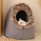💥Hot sale 🐶🐱Pet Cozy Warm Cave Bed