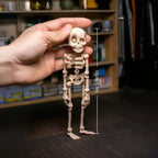 🎃Halloween Hot Sale 💀✨3D Printed Vintage Skeleton Magnetic Figurine 🎃