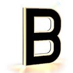 Solar Lighted House Numbers Waterproof LED Address Signs