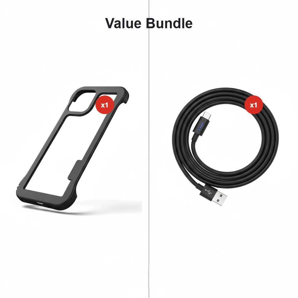 Hollow-Out Heat Dissipation Bumper Case 