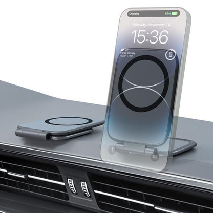 ✨Magnetic Strong-Hold Phone Mount—Sticks Like a Magnet, Stands Like a Rock!📱⚡