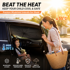 🔥Upgraded Car Windshield Sun Shade Umbrella