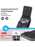 ⚡Waist Belt Cell Phone Pouch 📱 Multi-Pocket Leather Holster with Card Holder