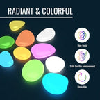 🏆Flash Sale⚡Glow In The Dark Rocks - Illuminate Your Outdoors with Enchanting Glow!