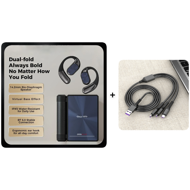 🎧  Wireless Noise-Canceling Bluetooth 6.0 Earbuds – 145H Battery, IPX5 Waterproof, Sports ✨