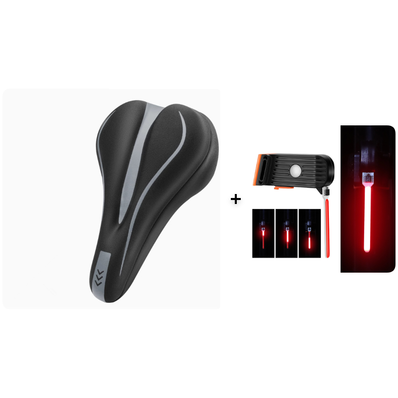 High-Elastic Silicone Bike Saddle Cover