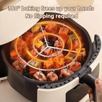 316 Stainless Steel Multi-Function Air Fryer Roasting Rack Set