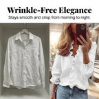 👚 Women's Ruffled Lantern Sleeve Shirt – Sweet, Loose Fit & Versatile (S–XL) 🍃