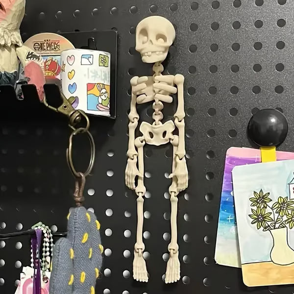 🎃Halloween Hot Sale 💀✨3D Printed Vintage Skeleton Magnetic Figurine 🎃