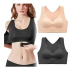 ⚡Front Closure Cross-Back Wireless Posture Bra