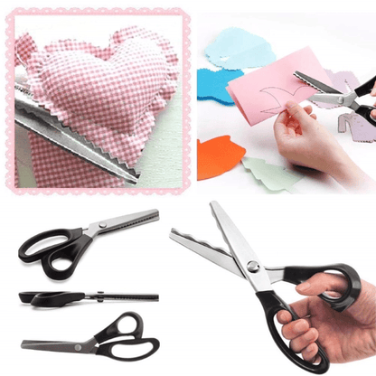 🔥DIY Serrated Sewing Scissors – Precise and Easy to Use