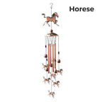 Pure Hand-made Copper Horse Wind Chimes