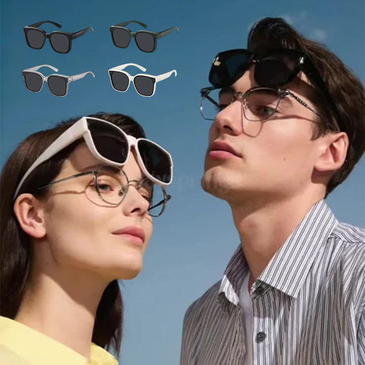 Gafas de sol portátiles de doble propósito-(🤩Promoción estacional🤩）