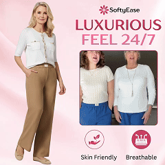 Perfect Drape High Rise Pull-On Stretch Pants👖