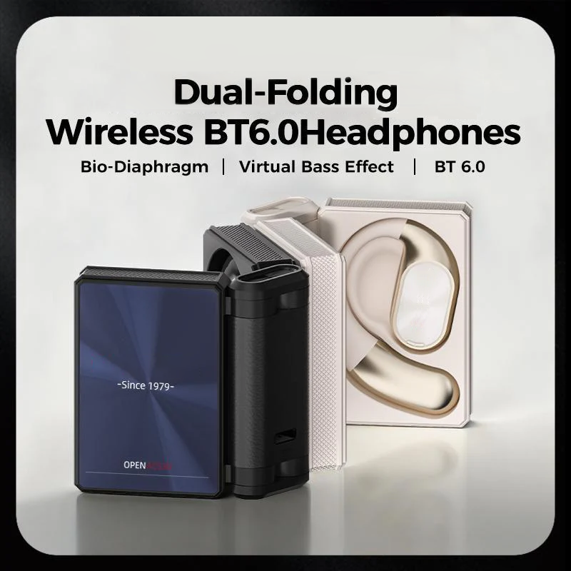 🎧  Wireless Noise-Canceling Bluetooth 6.0 Earbuds – 145H Battery, IPX5 Waterproof, Sports ✨