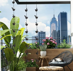 🔥Where Rain Meets Art – Decorative Rain Chain with Bird Bath Design