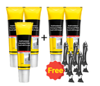 ✨Buy 2 Get 1 Free✨Multifunctional Waterproof White Caulk with Scraper🛠️🧱