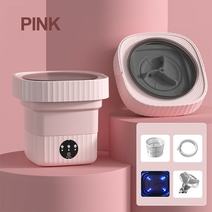 🔥Mini Folding Antibacterial Washing Machine