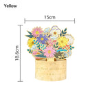 3D Flower Standing Greeting Cards（Give mom the unique love that blooms like a flower）