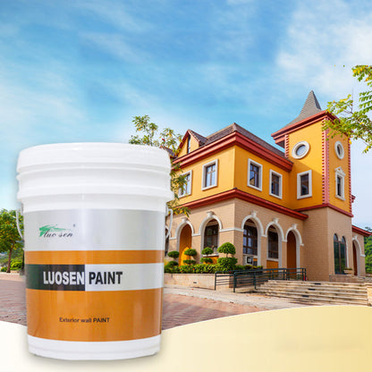 1kg Pintura con Textura de Piedra Natural para Pared Exterior