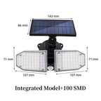 Waterproof Outdoor Solar Lights with Motion Sensor