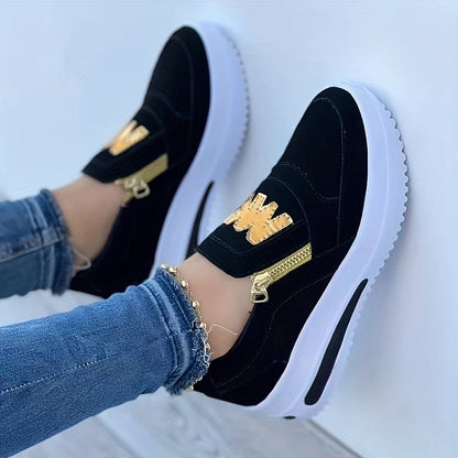 🔥Women's Casual Platform Slip-on Sneakers