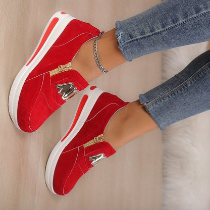 🔥Women's Casual Platform Slip-on Sneakers