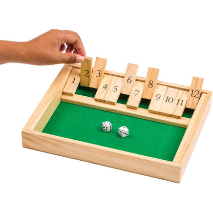 🔥FUN FAMILY GAMES - Shut The Box Board Game