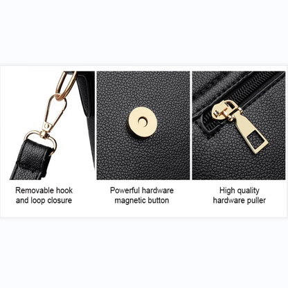 👜 Women‘s Multi-Layer Leather Bag – Stylish Design, Spacious & Durable for Everyday Use ✨