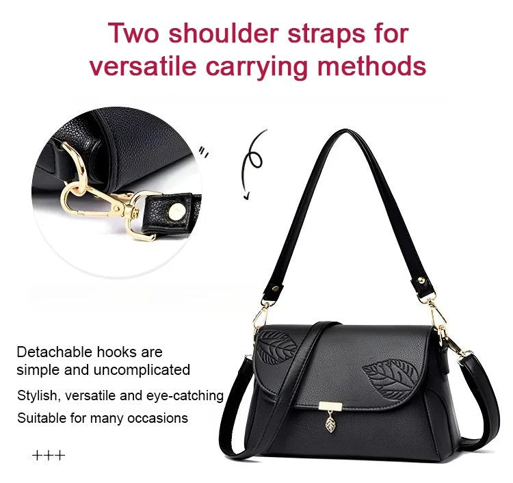 👜 Women‘s Multi-Layer Leather Bag – Stylish Design, Spacious & Durable for Everyday Use ✨