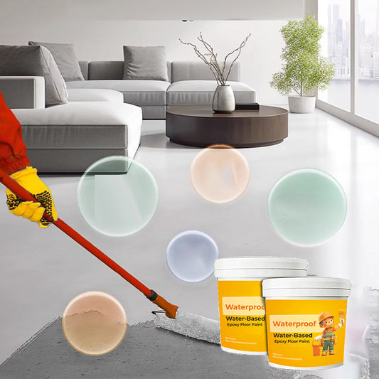 Pintura para suelos impermeable y ecológica🌟Materiales respetuosos con el medio ambiente