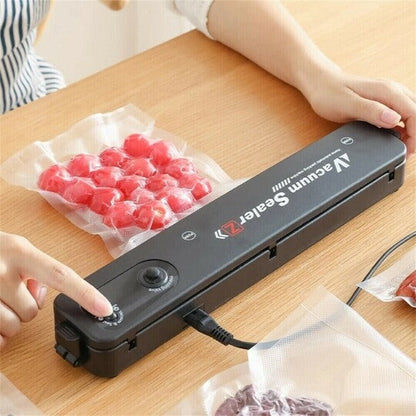 ⚡ Automatic Vacuum Sealing Machine – One-Touch Operation, Extends Food Freshness & Compact Design 🍖