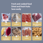 ⚡ Automatic Vacuum Sealing Machine – One-Touch Operation, Extends Food Freshness & Compact Design 🍖