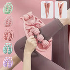 🔥Double Row Roller Leg Clamp Massager