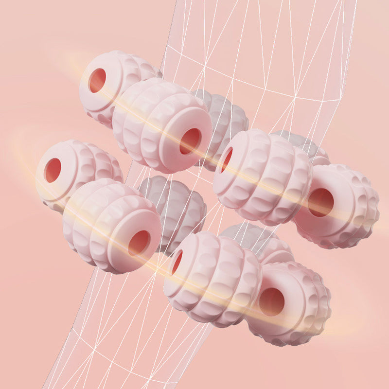 🔥Double Row Roller Leg Clamp Massager