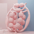 🔥Double Row Roller Leg Clamp Massager