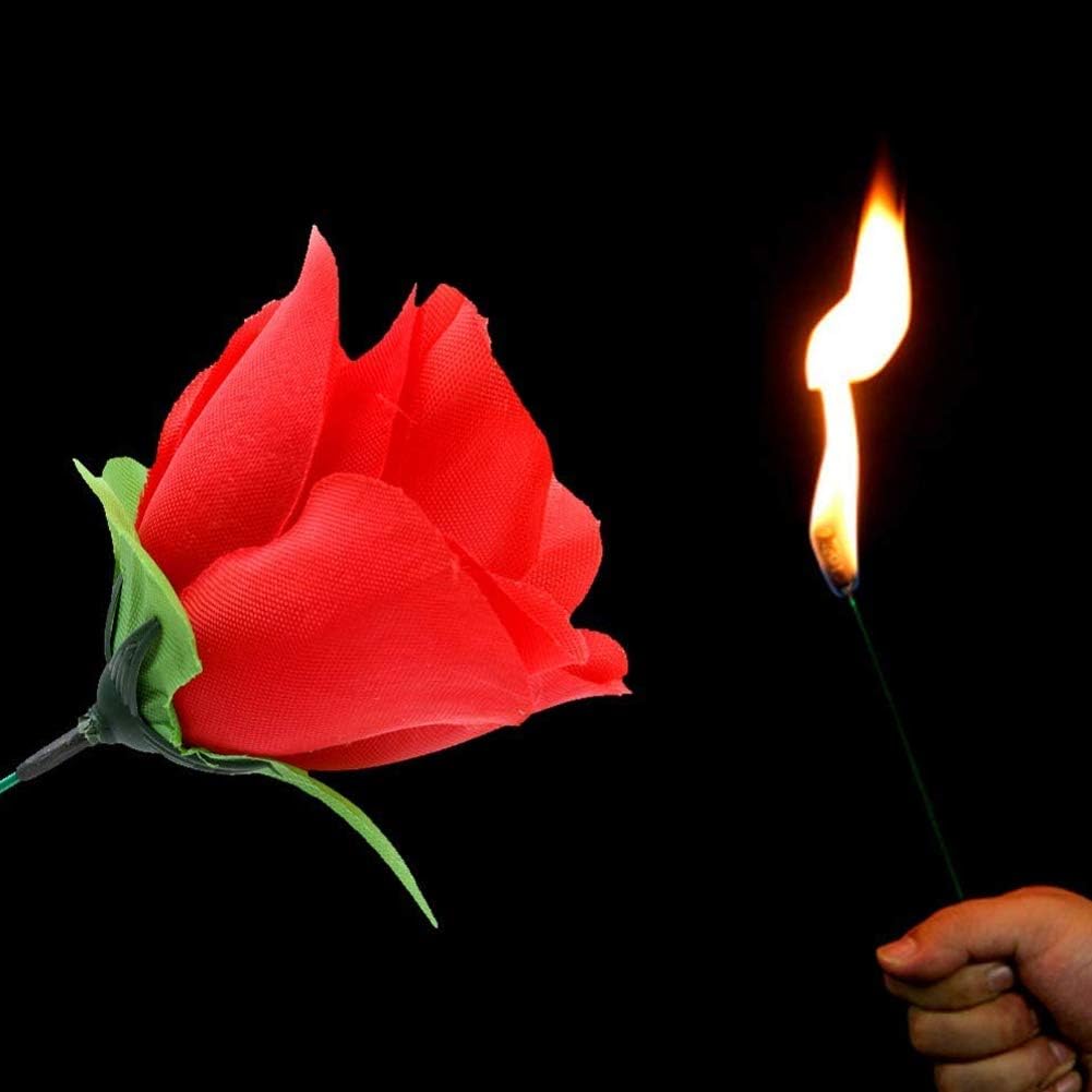 🔥➡️🌹Easy Show 🤩 Magic Rose - Torch to Rose💖