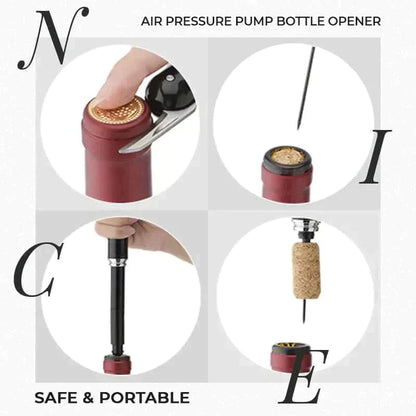 🔥Air Pump Bottle Cap Opener🍷