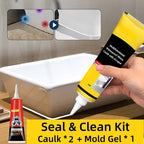 ✨Buy 2 Get 1 Free✨Multifunctional Waterproof White Caulk with Scraper🛠️🧱