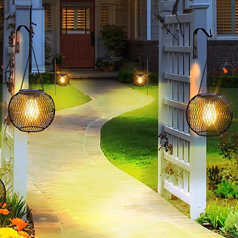 💡🌟Retro Metal Solar Lanterns