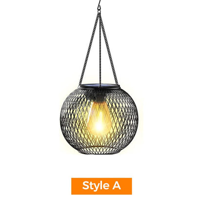 💡🌟Retro Metal Solar Lanterns