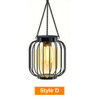 💡🌟Retro Metal Solar Lanterns