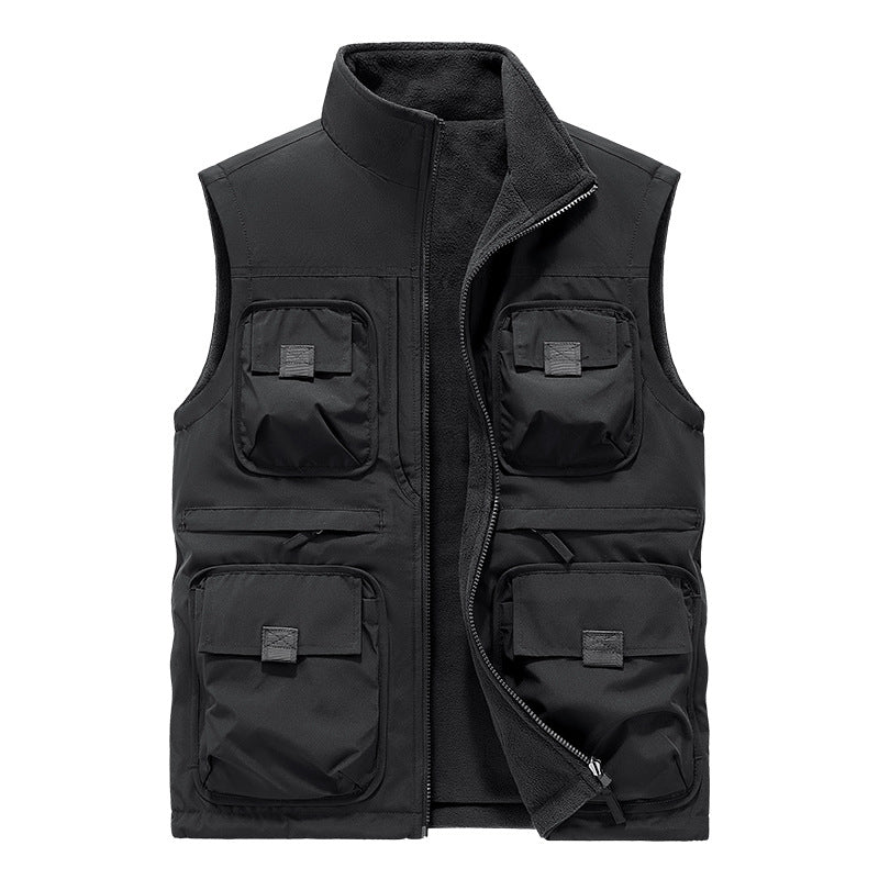 ✨Men's Casual Padded Reversible Multi-Pocket Vest